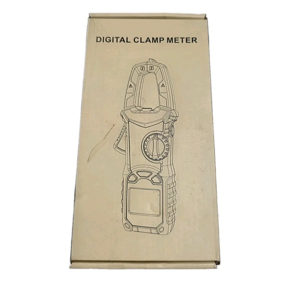 Digital Clamp Meter Multimeter 6000 Counts TRMS, Clamp Multimeter Tester for ...